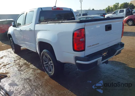 2021 Chevrolet Colorado 2Wd Short Box Wt z USA, uszkodzony, nr VIN 1GCGSBEA1M1268867